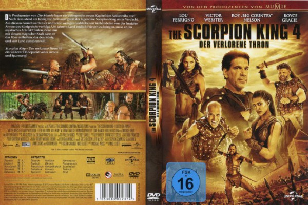 poster Scorpion King 4 - Der verlorene Thron  (2015)